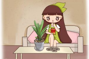 瓜子皮、花生壳、桂圆壳...给花一用上，呼呼得长嫩叶...