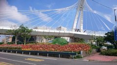 四大花卉迎宾台中花博9工区建入口意象