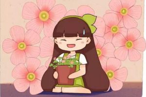 百合水仙...天热叶子全掉光，把盆移这儿，温度一降秒...