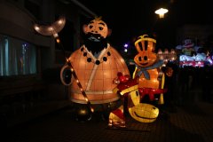 元宵灯会台中海线首设灯区主灯大嘴猴闪耀夜空