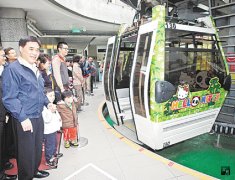 凯蒂猫粉墨登场台北市猫空缆车再出发